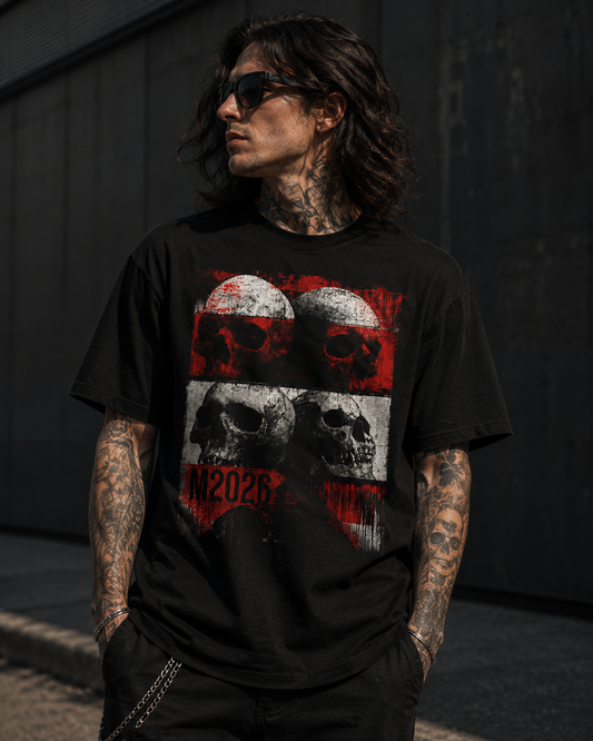 Skull Collage Tee