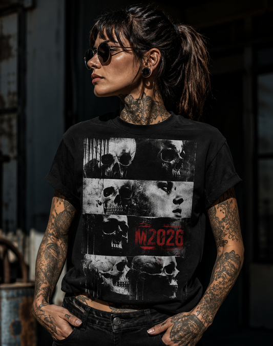 Skull Collage Tee